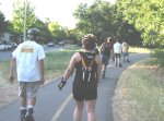 Skating the Natomas Trail on the June 24, 2002 Monday Night Skate.