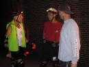 Skaters - Gerry, Steve, Mike - regroup on October 16, 2000 Monday Night Skate.